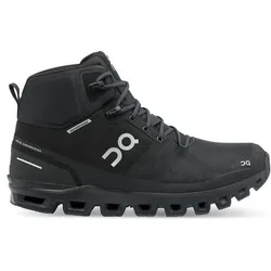 ON Damen Wanderschuhe "Cloudrock Waterproof", All Black, 42