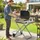 Outsunny Tragbarer Gasgrill 1-Brenner schwarz