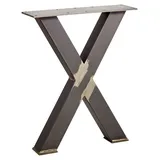 SO-Tech Bankgestell X-Form 50 x 50 mm 42 x 34,5 cm