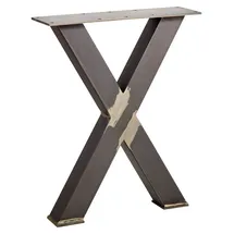 SO-Tech Bankgestell X-Form 50 x 50 mm 42 x 34,5 cm