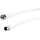Schwaiger SAT-Anschlusskabel 75 dB 1,5 m F-Stecker/IEC-Buchse