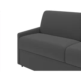 vente-unique - Schlafsofa 3 CALIFE - Polyester - Grau