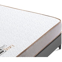 BedStory Topper 180x200cm - 7,5cm Höhe Gel Memory Foam Matratzentopper - H2&H3 Matratzen Topper - Bezug Waschbar - rutschfeste Unterseite