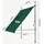 pro.tec Klemmmarkise Stem 150 cm dunkelgrün