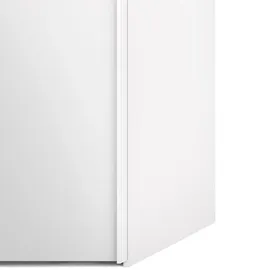 VCM Veto B150 cm) 2 Türen weiß und weiß hochglanz.