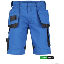 DASSY Bionic Multitaschen-Short - azurblau/anthrazitgrau