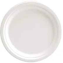 Nature Star Zuckerrohr-Teller, rund, 224 mm, weiß
