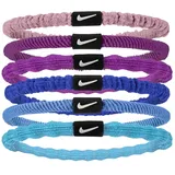 Nike 6er Pack Nike Flex Haargummis Damen 619 - elemental pink/bold berry/white