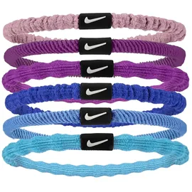 Nike 6er Pack Nike Flex Haargummis Damen 619 - elemental pink/bold berry/white
