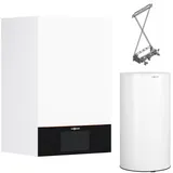 Gastherme Paket Vitodens 300-W, 25 kW, 160 L Vitocell 300-W EVIB-A, nebengestellt, Viessmann