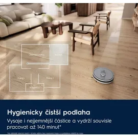 Electrolux Lidar Staubsaugerroboter ER71HW1UG Grau