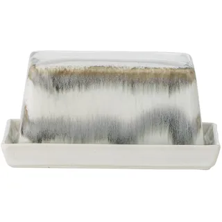 Bloomingville Paula Butterdose, grau / mehrfarbig