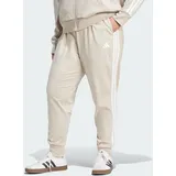 adidas ESSENTIALS 3-Streifen (Große Größen), - Beige / White - 2X