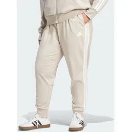 adidas ESSENTIALS 3-Streifen (Große Größen), - Beige / White - 2X