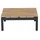 Siena Garden Alvida Gartentisch 74 x 74 x 30 cm Grau/Schwarz