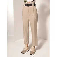 CREATION L Bundfaltenhose beige 48