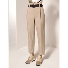CREATION L Bundfaltenhose beige 48