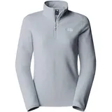 W 100 1/4 Zip EU Damen TNF Light Grey Heather/Größe S