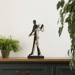 Moritz Skulptur Tanzpaar Tänzer und Tänzerin Holz Deko Figur Tischdeko Dekoration für viele Anlässe