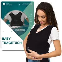 Koala Babycare Cuddle Band 1 Tragetuch - Black -