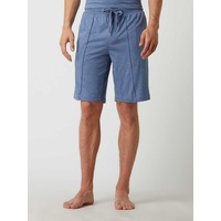 Pyjama-Shorts mit Modal-Anteil, Jeansblau, S