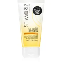 St. Moriz Daily Tanning Moisturiser feuchtigkeitsspendende Selbstbräunercreme durchsichtig Typ Light 200 ml