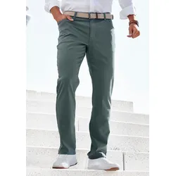 Chinohose »regular-fit, 5-Pocket-Hose«, aus elastischer Baumwoll-Qualität, Gr. 34 - Länge 32, grün, , 92118451-34 Länge 32