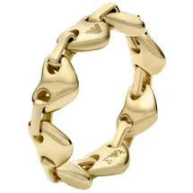 Emporio Armani Fingerring Schmuck Geschenk Metall, Schmuck Geschenk Metall Herzen gelb|goldfarben 18