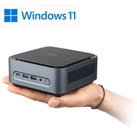 CSL Mini-PC CSL Narrow Box Premium Windows 11 Home lüfterlos, Intel N200 4X 3700 MHz, 1000 GB M.2 SSD, / Win