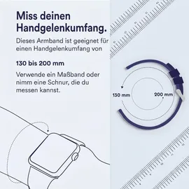 Apple Watch Ultra Ocean Armband 49 mm Neongrün Titan Schwarz