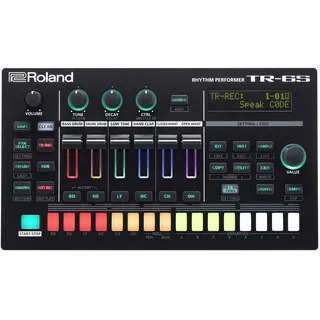 Roland TR-6S Rhythm Performer | Kompakte Drum Machine mit sechs Tracks und authentischen TR-Sounds inkl. TR-808, CR-78 & mehr | Große Preset-Sample-Bibliothek | Editierbare FM-Soundengine