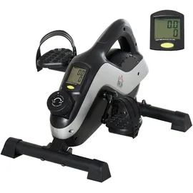 Homcom Mini Heimtrainer schwarz/silber