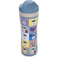 audi collection shop Audi 3202301100 Trinkflasche ADUI-Design Wasserflasche 425ml Kinder, blau