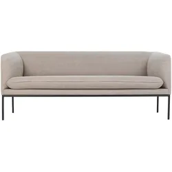 Ferm Living - Turn Sofa 3-Sitzer, Baumwolle / Leinen natur