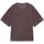 Puma Essentials Elevated Relaxed Velour Rib Tee raisin L