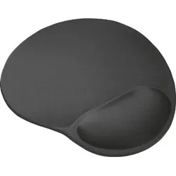Trust Bigfoot Gel Mauspad mit Handballenauflage Ergonomisch Schwarz 16977