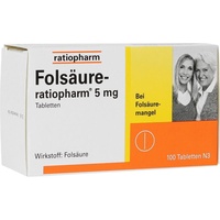 Ratiopharm Folsäure-ratiopharm 5 mg
