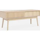 sweeek - Tv-möbel mit Holzdekor, 2 Schiebetüren