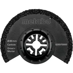 Metabo Segmentsägeblatt Classic, Fugen und Spachtel, HM, ø 89 mm - 626970000