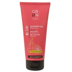 GRN [GRÜN] Duschgel Energetisierend Olive & Bergamotte Bio 200 ml