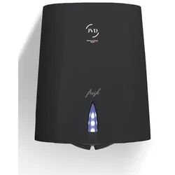 JVD Automatischer Druckluft Händetrockner mit Geruchsneutralisierung Sup'Air Fresh Schwarz