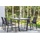Niehoff Tisch Noah Trapezkufe anthrazit - 180 x 95 cm HPL Granit-Design