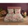 Muller Textil Miran Blumen Beige 155 x 220 cm + 80 x 80 cm