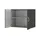 Sconto Hängeschrank Multischrank-System 80 x 64 x 40 cm Grau