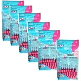 6x TePe Original Interdentalbürsten - 0,4 mm pink  - 6x 8 Stück Rosa