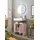Möbel Kraft Waschbeckenunterschrank 60 x 60 cm Rosa/Pink