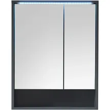 BASIC by Balculina Lucera 60 cm grau mit LED-Beleuchtung