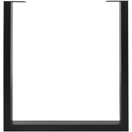 ML-Design Tischbein 2er Set 70 x 74 x 8 cm