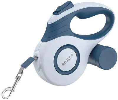 ROJECO A12 Automatik-Leine, 5 m (braun)