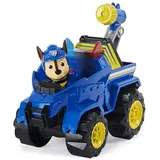 PAW PATROL Dino Rescue Einsatzfahrzeug | mit Spielfigur, Figur:Chase